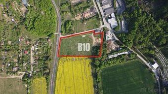 B10 vám exkluzívne ponúka na predaj rovinaté stavebné pozemk