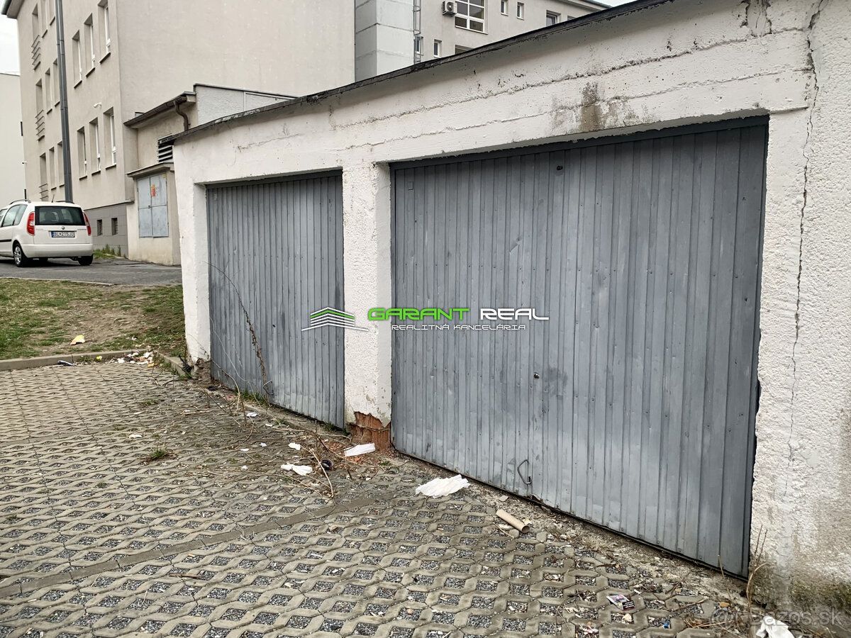 Ponúkame na predaj dvojgaráž o výmere 37 m2, Prešov, Tarasa 