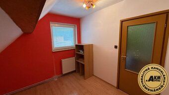 AKM Kapital Real Estate Agency 0905 285 610 in exclusive representation sells family house Zvolen – Vígľaš. Large, sunny family home in Vígľaš, just 10 km away from the city of Zvolen. The property is located on flat land measuring 534 m² with built-up area of 118 m² offering plenty of space for comfortable family living as well as pleasant relaxation. The house has been insulated and underwent extensive renovation including roof replacement. Electrical installation was replaced by copper wiring and plastic windows were installed. Heating is provided by gas heating via radiators along with hot water supply while there's also an alternative option for heating – solid fuel stove. House is connected to all utilities and oriented east-west ensuring enough natural light throughout the day. It consists two floors being fully basemented at ground level where you can find spacious living room bedroom large kitchen bathroom three additional rooms second floor offers three big separate rooms storage closet loggia across entire width of house Basement comprises four more rooms identical size like those found first floor providing numerous possibilities usage whether warehouse workshop fitness business background own sauna great benefit that will make your leisure time enjoyable too spacious terrace fireplace covering up to 150 m² Next terrace situated large grassland suitable garden children playground relaxation zone Village Vígľaš provides complete civic amenities school kindergarten shops bus train connection Nearby popular Masaryk Yard horseback riding wellness excellent restaurant region landmark historical Castle Vígľaš adds unique atmosphere location cultural social activities Family home ideal permanent residence ready immediate occupancy Advertisement uses visualization Price property EUR 174900 (AGREEMENT POSSIBLE) Entire photo gallery available website If our offer interested arrange viewing today we help take next step new home We change addresses stories Find us address A Sládkoviča Street opposite Main Post Office beside State Savings Bank Contact Phone Number Offer currency exchange services sale purchase foreign currencies individuals legal entities commission Help prepare sale initial consultation successful handover new owner Provide professional sales contracts all actions cadastre transfer property utilities if needed structural survey geometric plan emptying property legal advice recommend mortgage advisor ensure financing trouble free recommend appraiser preparation expert opinion Floor Ground floor Additional price Agreement Built-up area: 196m² Total Area: 534m² Land Size: 534m² Ownership Personal Condition Partially Renovated Waste Removal Yes Water Well Water Supply Electricity Voltage: 230/400V Gas Yes Sewage Septic Tank Internet Wi-Fi Bathroom Yes Heating Self Gas Balcony Yes Loggia Yes Terrace Yes Cellar Yes Parking Available Utilities Connected Construction Mixed Furnishing Furnished Insulated Object yes Roof Reconstructed Fireplace No Air Conditioning No Cable TV Yes Energy Certificate Present Front Garden Present Accessible Entrance No Windows Plastic Terrain Flat Road Asphalt Road