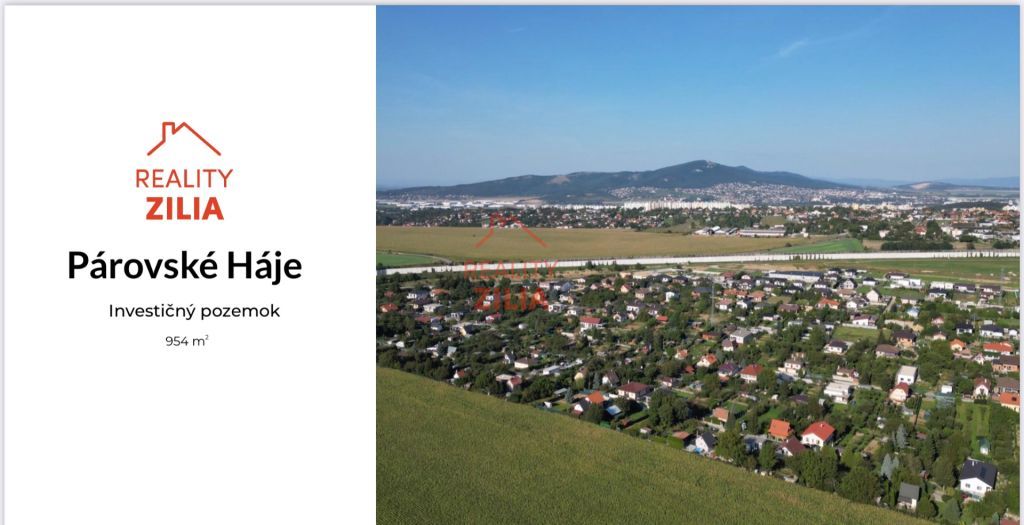 Pozemok vhodný na stavbu rodinného domu v lokalite Párovské 