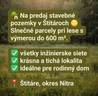 Pozemok na predaj ma UPI pre rodinne byvanie, v IBV, o vymer