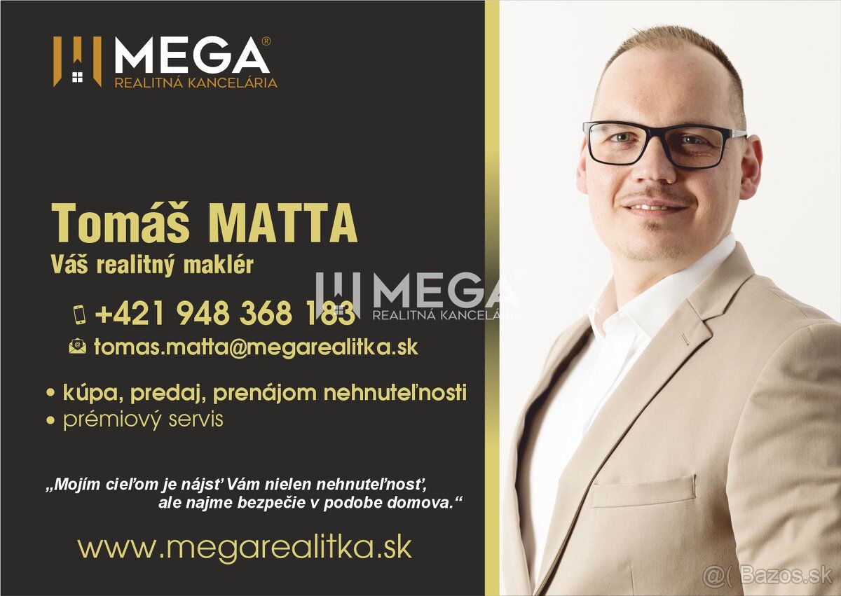 Typ: Orná pôda Mestská časť: Dubník Obec: Humenné
MEGA reali