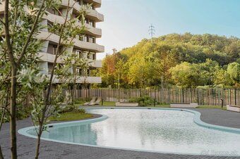 ponúkame na prenájom 2 izbový apartmán s garážovým státím v 