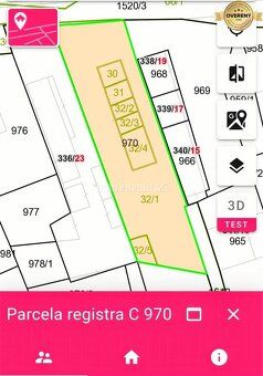 Ponúkam na predaj stavebný pozemok o výmere 1014 m², situova