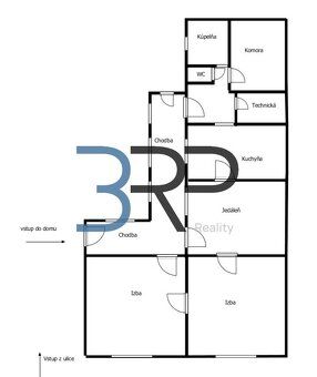 3RP Reality offers exclusively for sale a cozy single-story family house in a quiet street of…