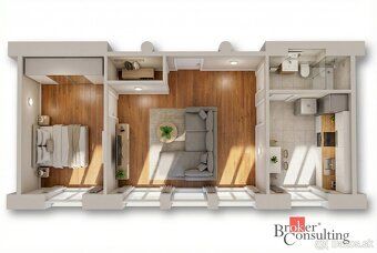 FOR SALE | 2-bedroom brick apartment - Lieskovská cesta, Zvolen

