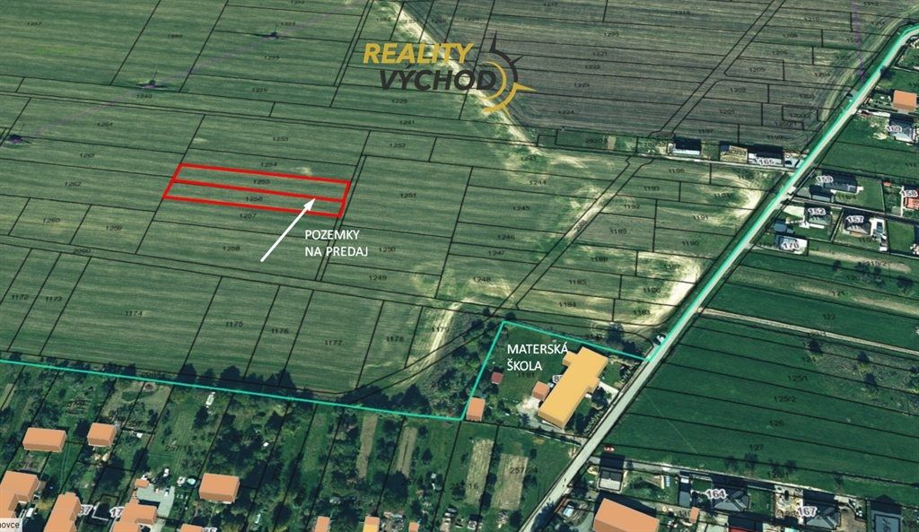 Na predaj 2 pozemky – orná pôda v obci Čakanovce, s pohodlný