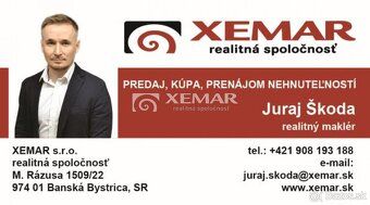 XEMAR ( alebo 0908193188) ponúka na predaj stavebný pozemok 