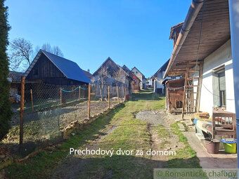 Tehlový dom v pôvodnom stave, napojený na obecný vodovod a k