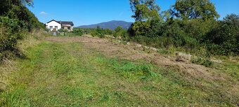 We offer for sale a rough construction of a family house on land in 