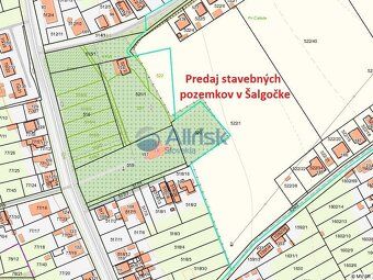 Sales of building plots in Šalgočka village. Allrisk