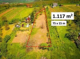 Predám lukratívny pozemok v obci HOKOVCE pri kúpeľnom mesta 