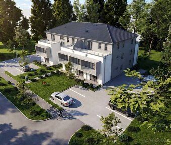Panoramic new apartments with garden or terrace in Hegye