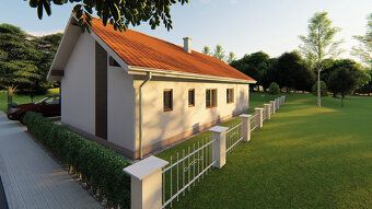 Ponúkame Vám na predaj projekt bungalovu rodinného domu. Dis