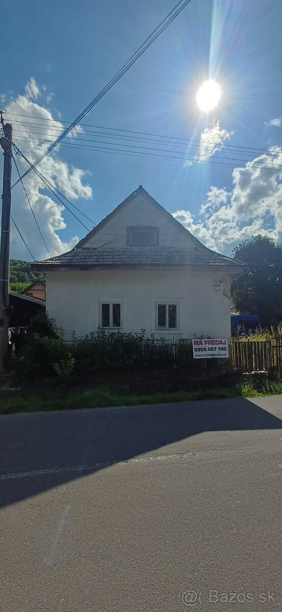 Exkluzívne – investícia: ponúkame na predaj starý rodinný do