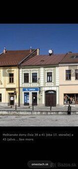 Ponúkame na prenájom priestory na služby a pivnicu pri pries