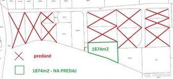 We offer for sale a plot in the village of Žehňa, it is