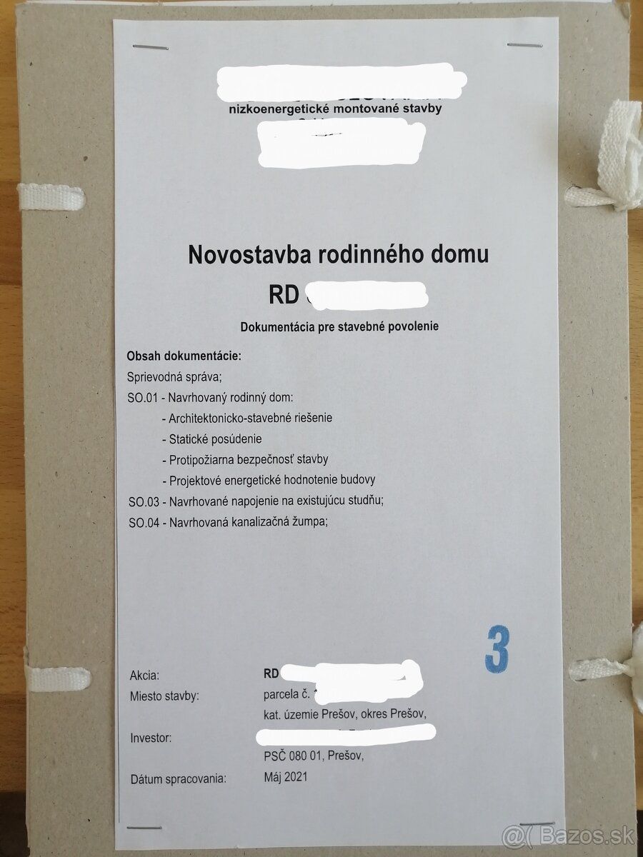 Проект будинку на продаж. Ніколи не використовувався.