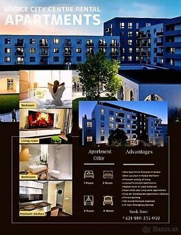 🎯 LOOKING FOR THE PERFECT PLACE TO STAY IN KOSICE? These apartments are EXACTLY what you need!
