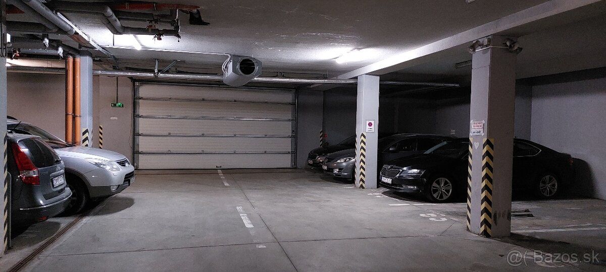 Predám vnútorné parkovacie miesto – The Cube, Žilina Ponúkam