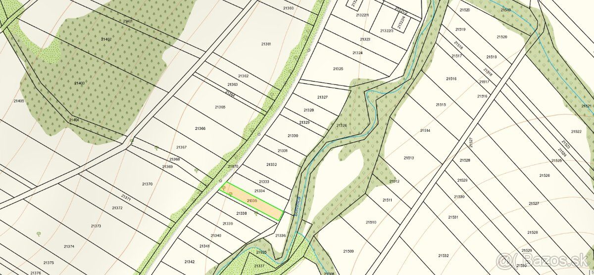 Ponúkam na predaj stavebný pozemok s výmerou 900m² v lokalit