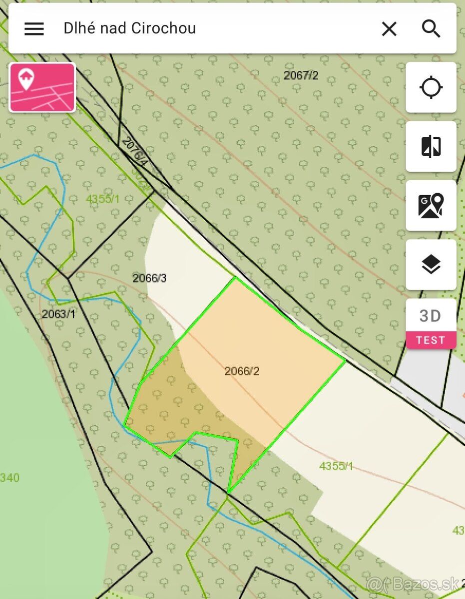 Ponúkame na predaj pozemok o výmere 3 100 m² v katastrálnom 