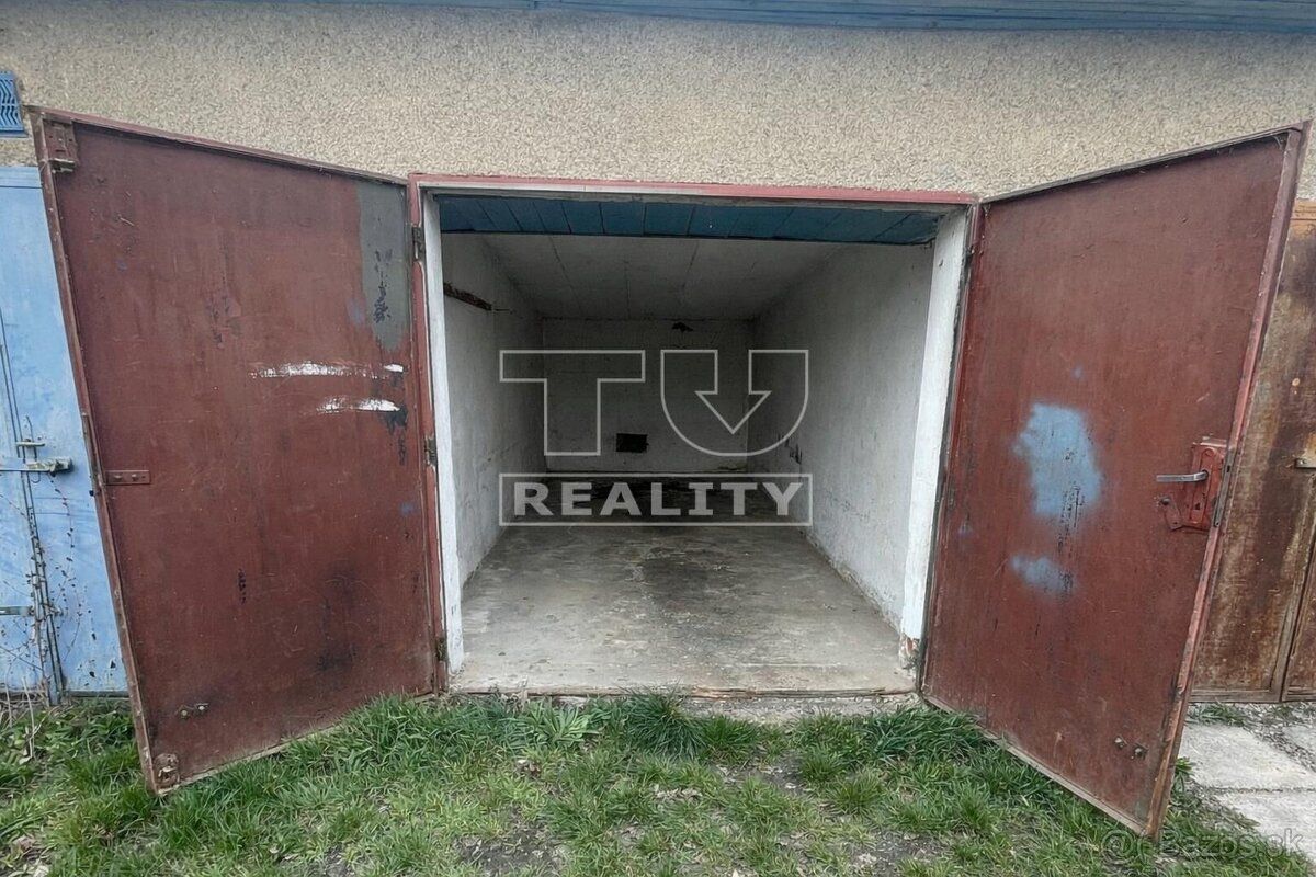 TUreality ponúka na predaj garáž o výmere 16 m2, ktorá preds