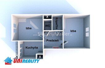 Ponúkame na predaj 3-izbový byt o výmere 63 m² nachádzajúci 