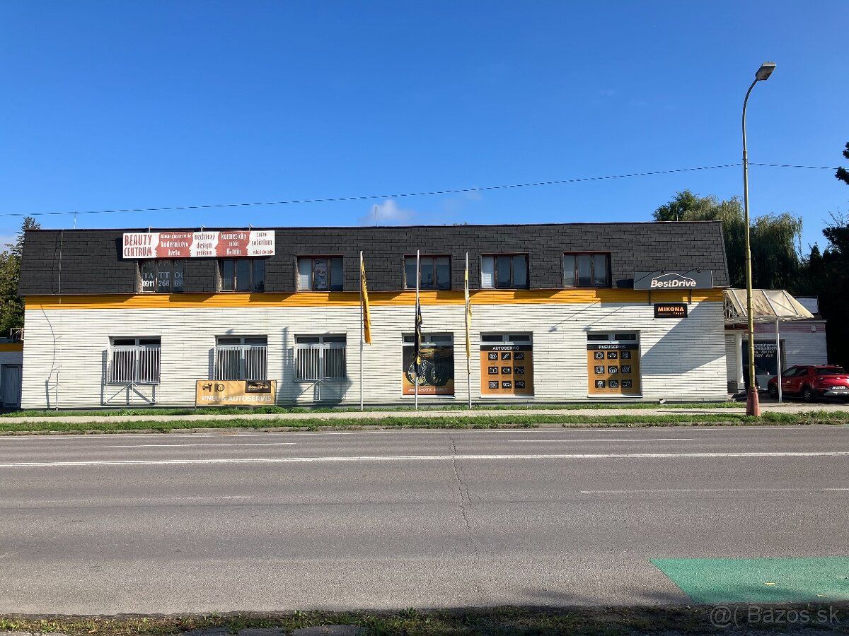 Ponúkame na prenájom 2 nebytové priestory na ulici Športovco