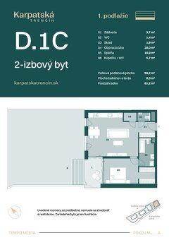IBA U NÁS! RADO Reality ponúka na predaj 2-izbový byt D.1C v