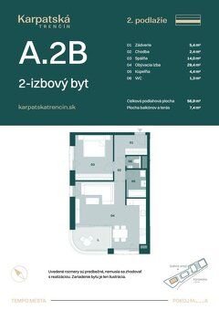 RADO Reality ponúka na predaj výnimočný 2-izbový byt s označ