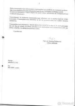 Stavebný pozemok v Ružinove Ponúkam na predaj stavebný pozem