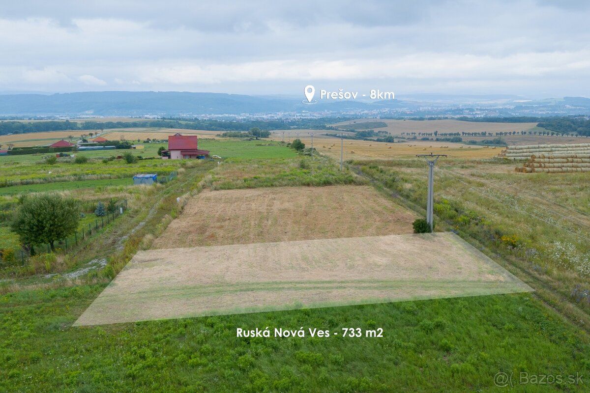 Ponúkame na predaj atraktívny stavebný pozemok v obci Ruská 