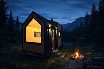 Predám Tiny House Off-grid verzia s ŠPZ Oceľová konštrukcia,