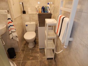 We rent out a beautiful studio apartment in Nitra, Chrenová, Za humnami street.
