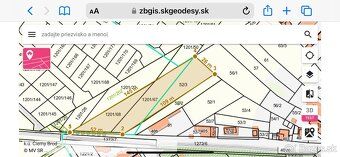 Ponúkam na predaj rovinatý slnečný pozemok o rozlohe 3399 m²