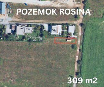 Stavebný pozemok s projektom v exkluzívnej časti Rosiny – pr