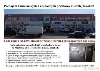 Mega realitná kancelária ponúka lukratívny obchodný priestor