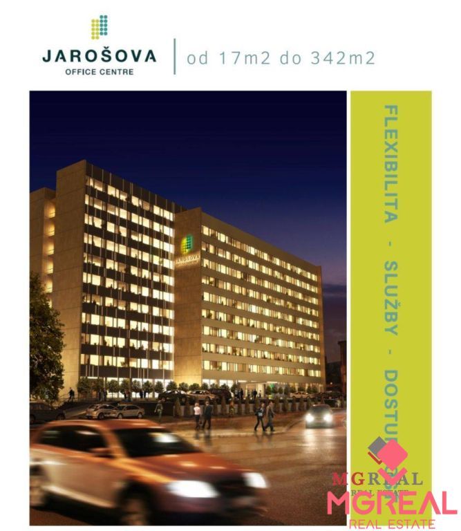 Ponúkame Vám na prenájom administratívne priestory na Jarošo