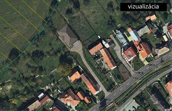 Na predaj stavebný pozemok na výstavbu rodinného domu o rozl