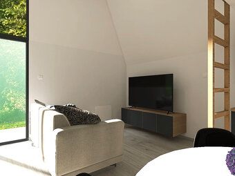 Moderný montovaný dom vhodný na celoročné bývanie aj rekreác