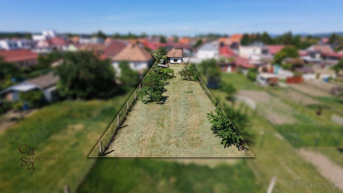 CASA & PARTNERS Vám exkluzívne ponúka na predaj stavebný poz
