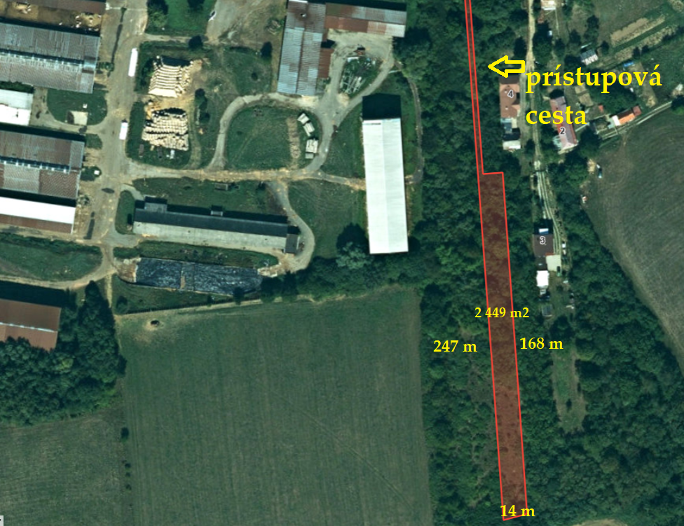 ID:2546
Ponúkame na predaj pozemok nachádzajúci sa v obci So