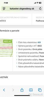 ID:3116
Ponúkame na predaj krásny pozemok určený na výstavbu
