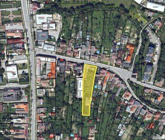 Ділянка П1 площею 609 м² з прямим виходом на вулицю