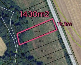Продам земельну ділянку площею 1486 м² в селі Дворце (Словенська колонія)