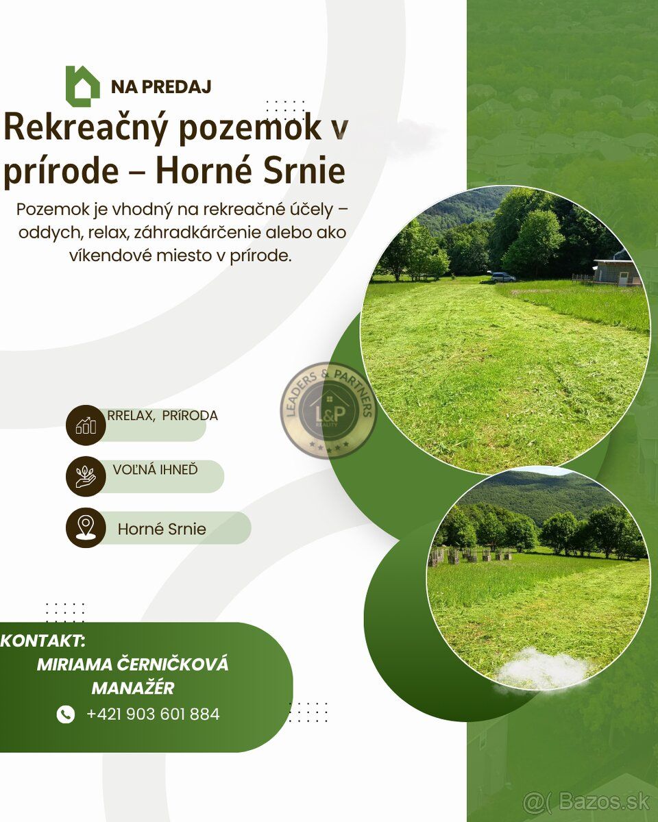 Leaders & Partners пропонує на продаж земельну ділянку в