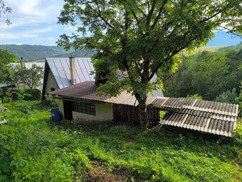 Sell cottage in village of Slavošovce measuring 16 m² plus garden measuring 493 m².