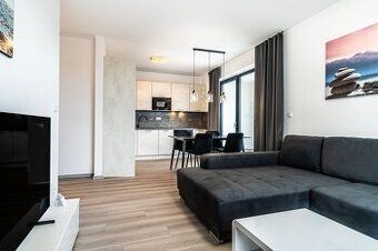 Oferuję do wynajęcia nowoczesny, jasny apartament z loggią w