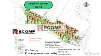 We offer for sale land intended for construction of a family house in 
